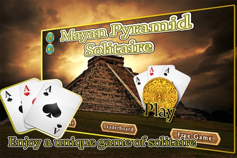 Mayan Pyramid Solitaire Paid-Temple of the Sun Gods screenshot 4