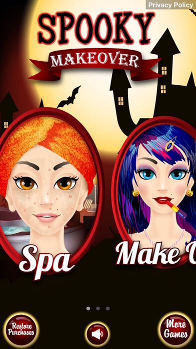 SPOOKY MAKEOVER - HALLOWEEN MAKEUP & KIDS GAMES 1.3 IOS GAME GIẢI TRÍ SPOOKY MAKEOVER - HALLOWEEN MAKEUP & KIDS GAMES 1.3 IOS