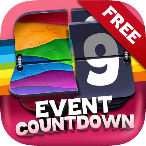 Event Countdown Fashion Wallpaper  - “ Rainbow Cuties ” Free icon