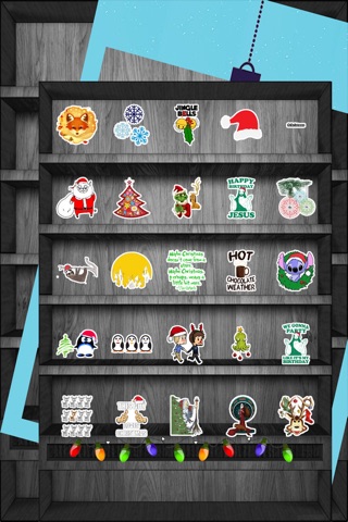 Christmas & Winter Holiday Stickers Free screenshot 2