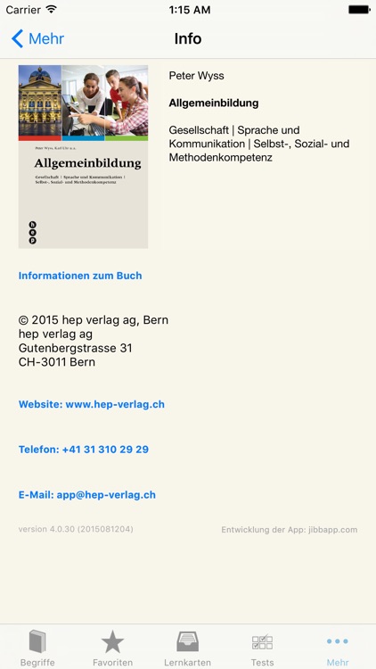Allgemeinbildung GIBZ screenshot-4