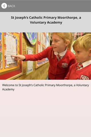 St Joseph’s Catholic Primary Moorthorpe screenshot 2