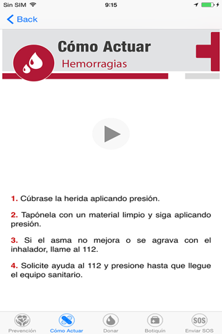 YO PrimerosAuxilios Ribera Salud screenshot 3