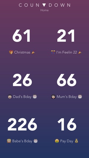 Countdown - Never overlook your dates again(圖1)-速報App