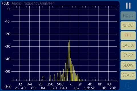 Audio Frequency Analyzer screenshot 2