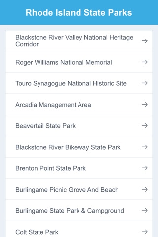 Rhode Island National Parks & State Parks screenshot 2