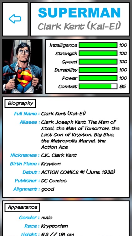 Comic Database