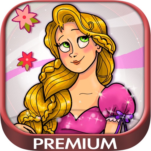 Paint Princess Rapunzel - Premium icon