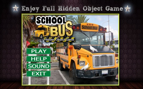 School Bus Hidden Objects Game screenshot 3