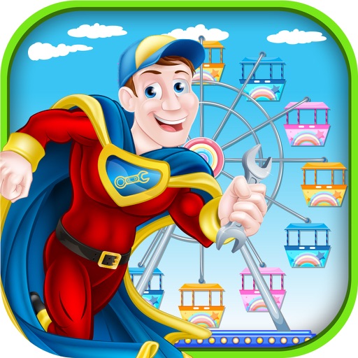 Circus Carnival Hero Rescue game - Call 911 and rebuild the amusement park with super heroes icon