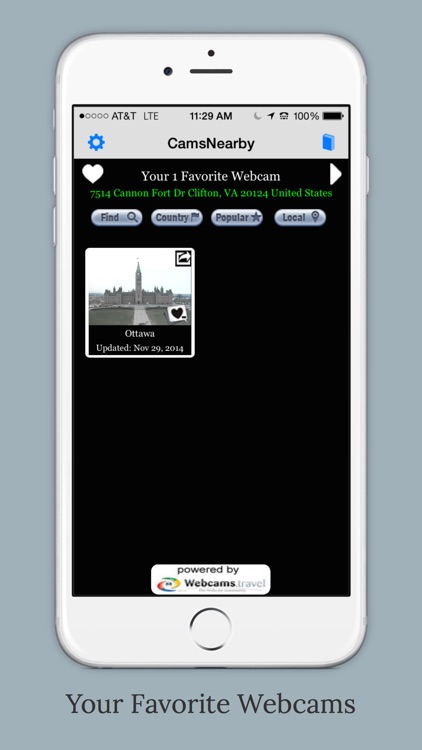 CamsNearby - Shows live webcams near your current location screenshot-3