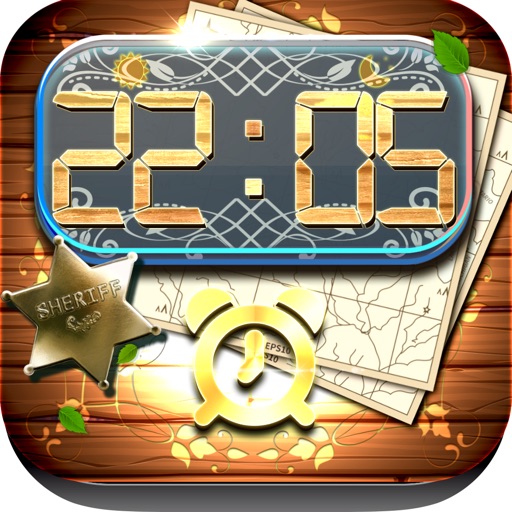 iClock – Western Style : Alarm Clock Wallpapers , Frames and Quotes Maker For Pro icon