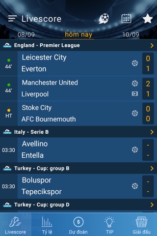 LiveScore.vn - Truc tiep ket qua bong da screenshot 4