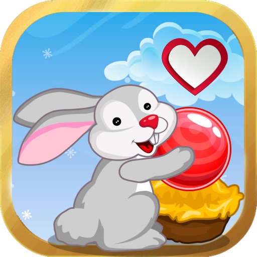Bunny Bubble:Sweet Valentine's Day 214 iOS App