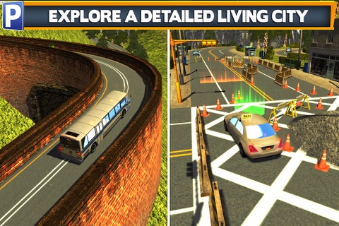 Bus & Taxi Driving Simulator screenshot 4