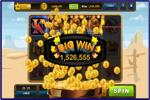 Fun Slots HD Pro : Stunning Vegas Casino Style Gameplay! screenshot 2