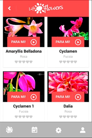 Lifeflowers screenshot 2