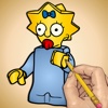 Drawing Lessons For Lego Simpsons Edition