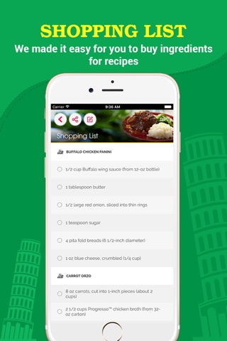 Italian Food Pro ~ The Best Of Italian Food Recipes screenshot 3