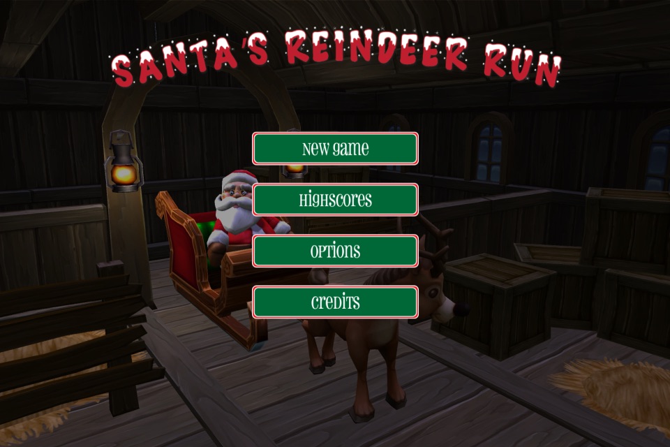 Santa's Reindeer Run screenshot 2