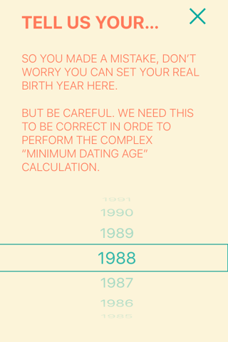 22 - The socially accepted dating age calculator screenshot 4