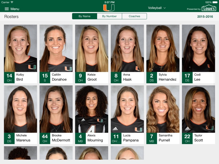 Miami Hurricanes for iPad 2015 screenshot-3