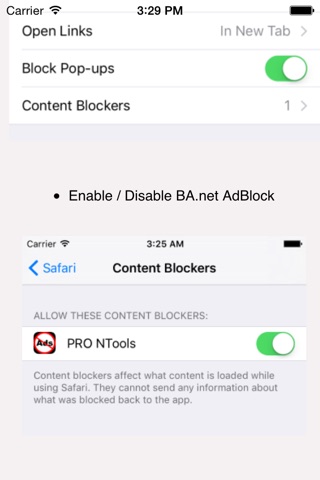 Network Ad Blocker - BA.net screenshot 2