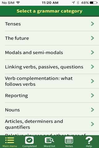 Advanced Grammar in Use Activities screenshot 2