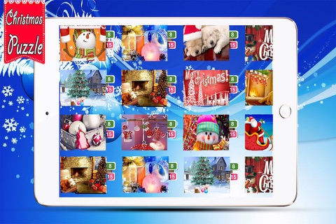 Christmas Slide me Puzzle - Santa Claus, Snowman, and Reindeer Jigsaw Puzzles for Boys,Girls & Toddlers screenshot 3