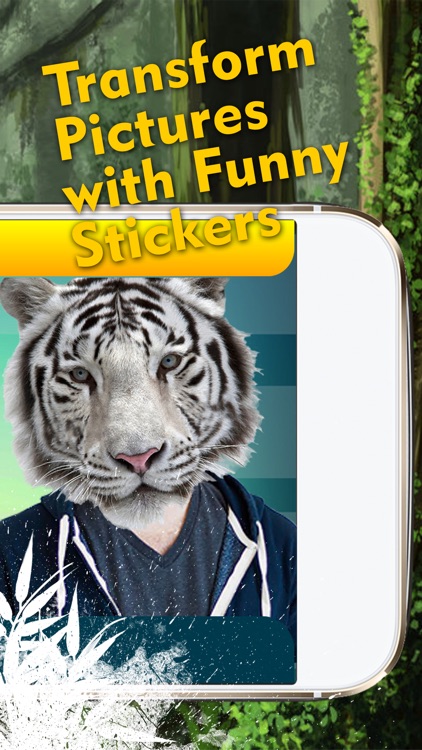 Animal Face Swap Photo Montage -  Picture Editor and Change.r with Cool Sticker.s of Animals Head