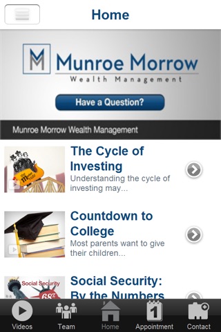 Munroe Morrow Wealth Management screenshot 2