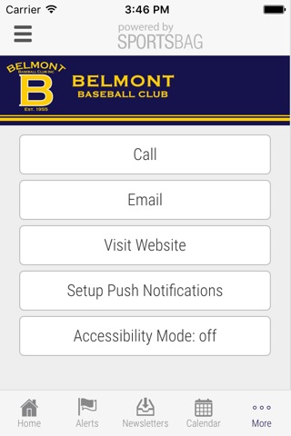 Belmont Baseball Club screenshot 4