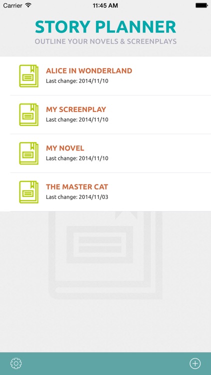 Story Planner - Outline your Novel & Screenplay