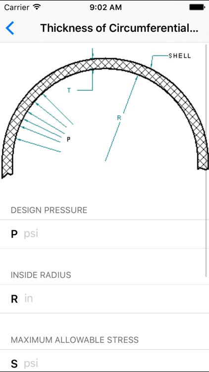 Pressure Vessel Calculators - Mechanical Engineers screenshot-4