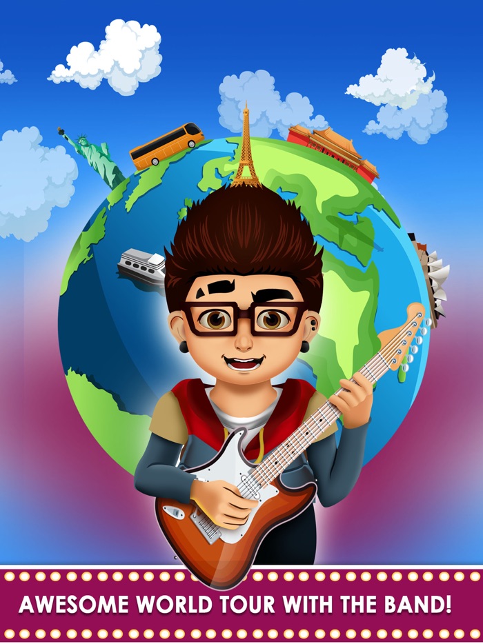 Celebrity Girl Fashion Salon Tour - dress up spa  hair makeover games for kids