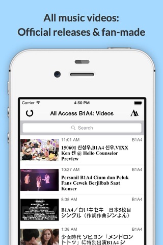 All Access: B1A4 Edition - Music, Videos, Social, Photos, News & More! screenshot 4