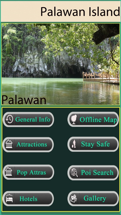 Palawan Island Offline Map Guide