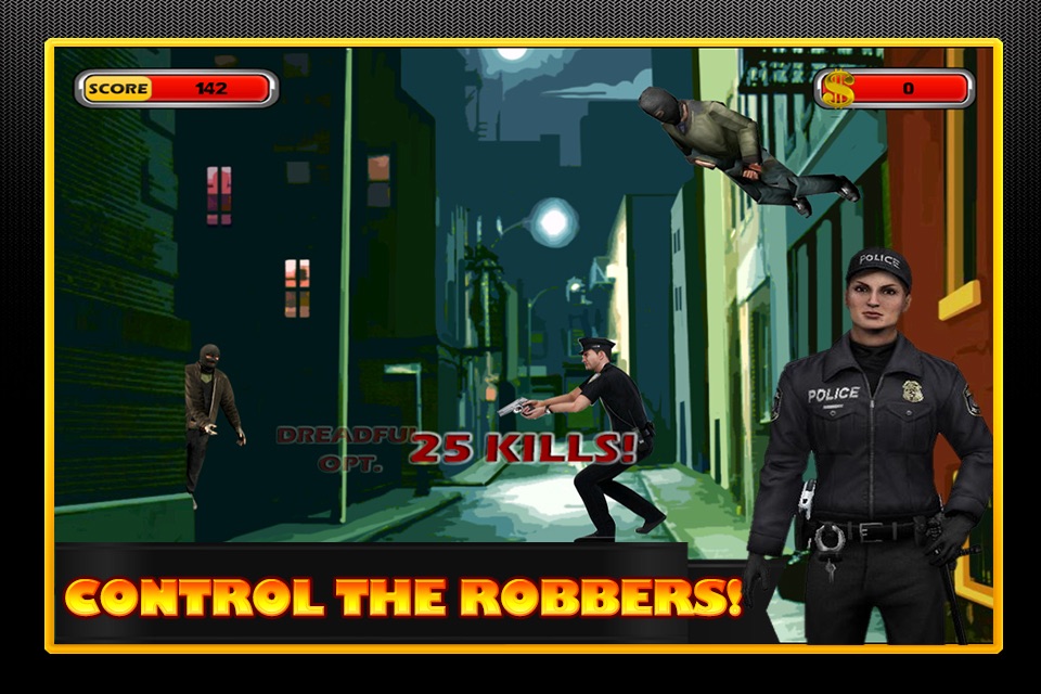 Cops & Robbers Sniper Attack screenshot 2