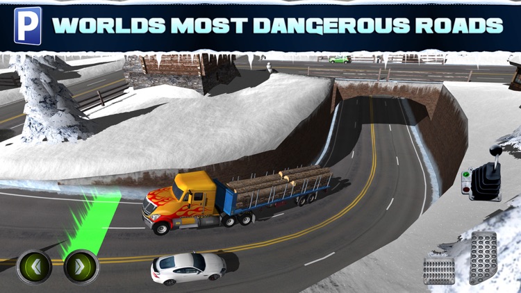 Ice Road Trucker Parking Simulator 2 a Real Monster Truck Car Park Racing Game
