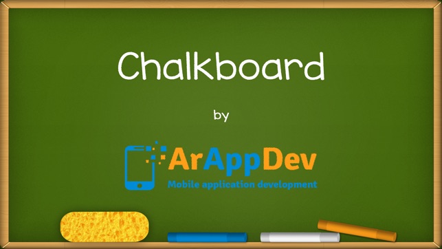 Chalkboard for kids : free drawing and colouring with realis(圖1)-速報App