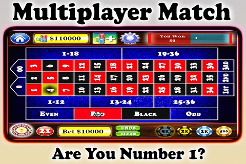 Roulette Extreme - American Roulette + Tournaments screenshot 3