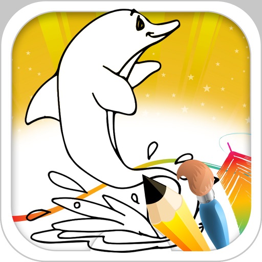 Dolphin Game For Kids Icon