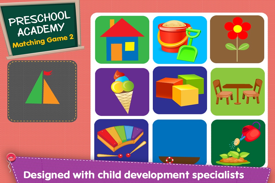 Matching Game 2 : Preschool Academy educational game lesson for young children screenshot 3