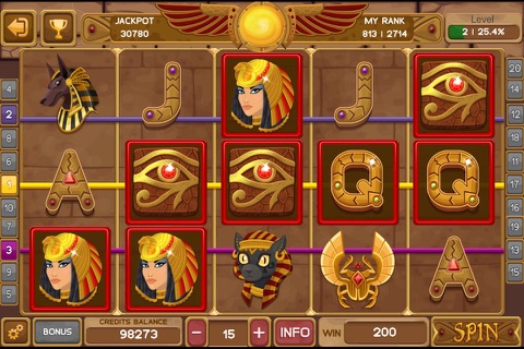 Egyptian Gem Slot screenshot 3