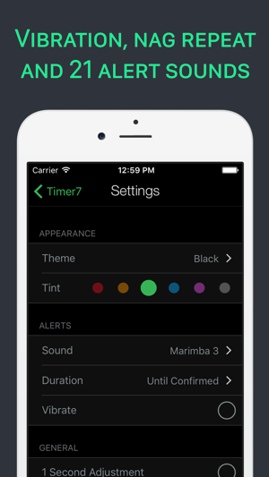 ‎Timer 7 - Multiple timers for time management, kitchen, gym, errands and gtd Screenshot