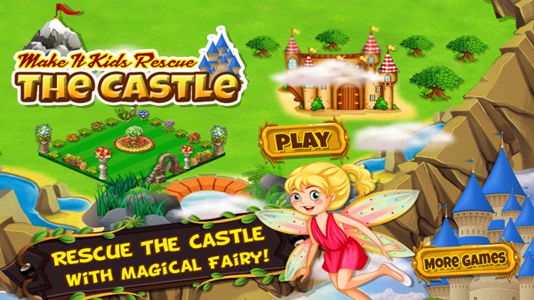 Rescue The Fairy Land Castle - Rebuild the castle with magical tools save the park & polar bear cub screenshot-3