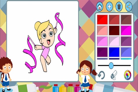 Football paint coloring book screenshot 2