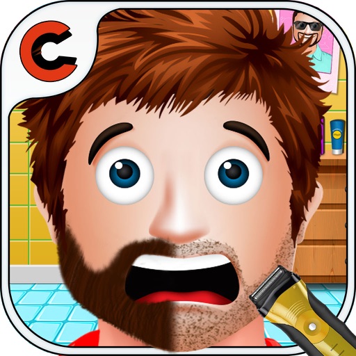 Crazy Prince Beard Salon for boys - It’s Messy Moustache & Shaving Barber Game icon