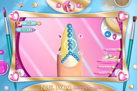 Nail Polish Games For Girls: Do Your Own Nail Art Designs in Fancy Manicure Salon screenshot 3