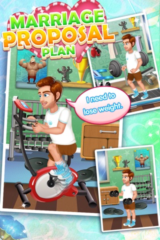 Marriage Proposal Plan - A Workout, SPA & Dressup Game FREE screenshot 3
